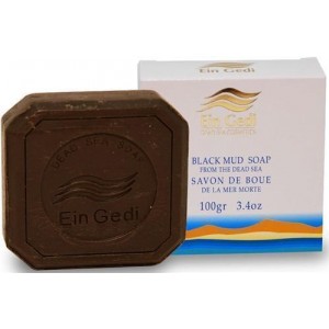 Dead Sea Black Mud Soap (100gr) Cosmeticos del Mar Muerto