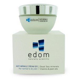 Edom Dead Sea Anti-Wrinkle Cream Q10 Cuidado al cuerpo
