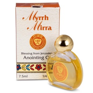 Perfumed Myrrh Mirra Anointing Oil (7.5 ml) Cuidado al cuerpo