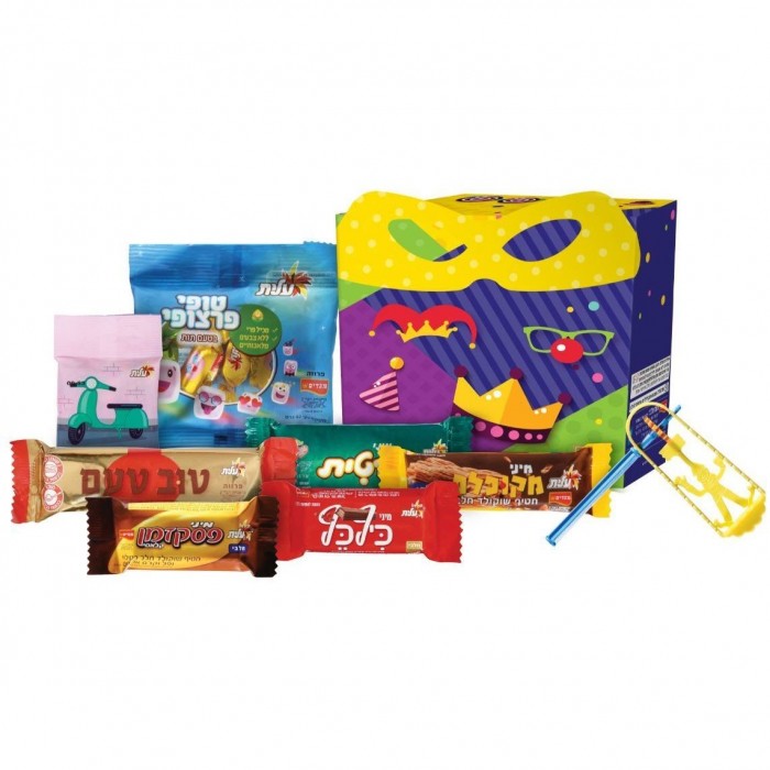 Mehadrin Purim Gift Basket - Chocolates and Sweets