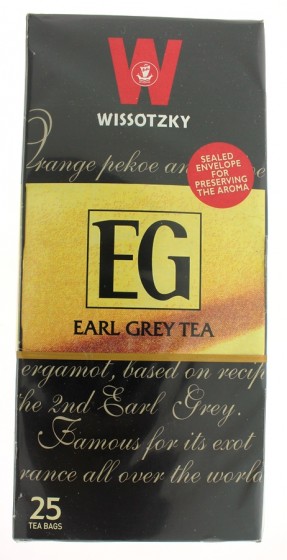 Wissotzky Earl Gray Tea (25 Bags)
