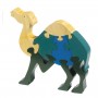 Yair Emanuel Children's Standing Camel Wooden Puzzle